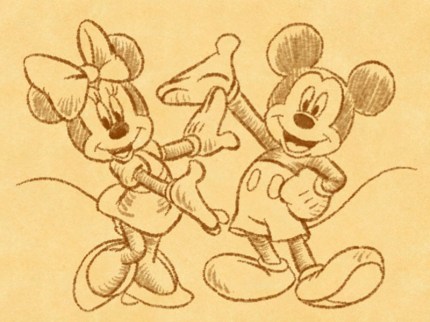 Mickey et Minnie